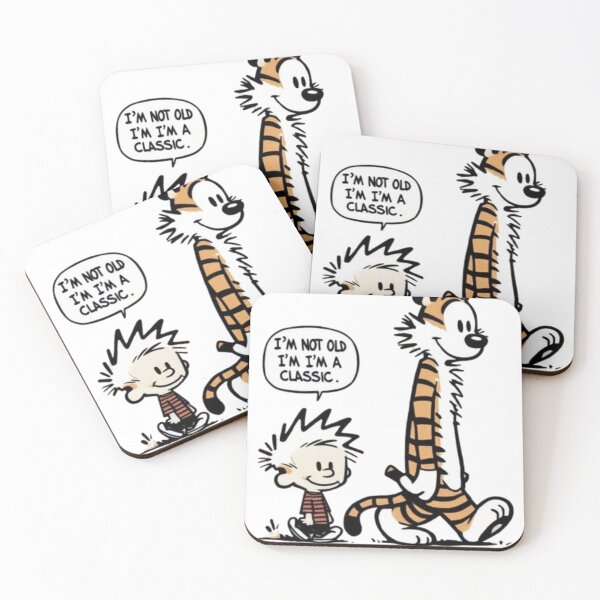 Item preview, Calvin And Hobbes Im Not Old Im A Classic Funny Birthday Humor designed and sold by houpdrebesn.