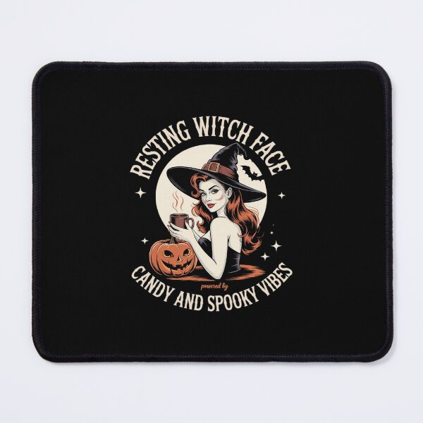Item preview, Resting Witch Face Candy Halloween Spooky Vibes designed and sold by GasVille.