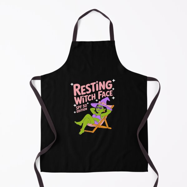 Item preview, Resting Witch Face SPF 50 Summerween Witch designed and sold by GasVille.