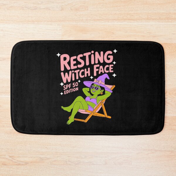 Item preview, Resting Witch Face SPF 50 Summerween Witch designed and sold by GasVille.