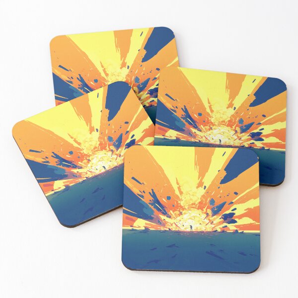 Item preview, Silhouette Facing Massive Explosion designed and sold by Christian Weiss.