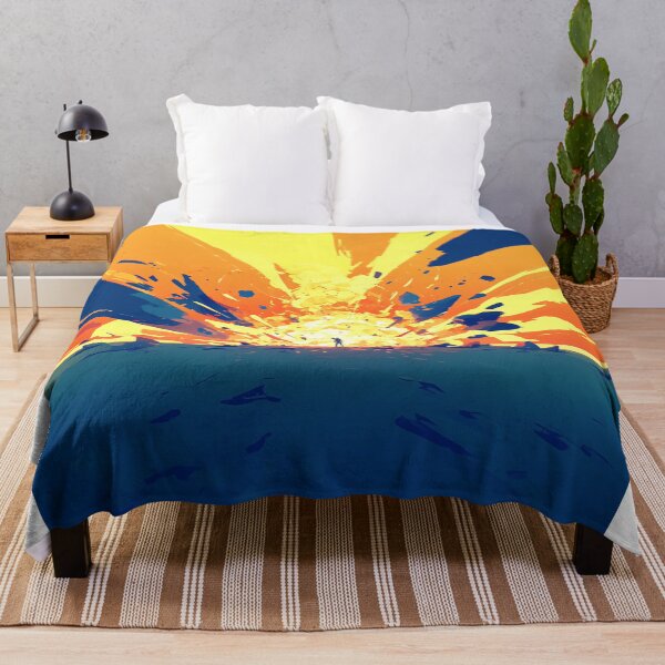 Item preview, Silhouette Facing Massive Explosion designed and sold by Christian Weiss.