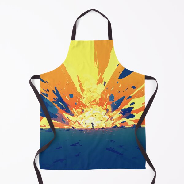 Item preview, Silhouette Facing Massive Explosion designed and sold by Christian Weiss.