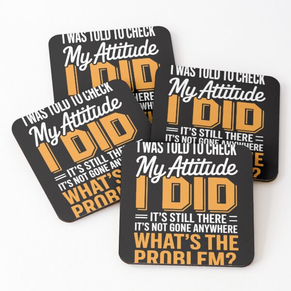 Item preview, Attitude Saying Sarcasm designed and sold by CareTopping.
