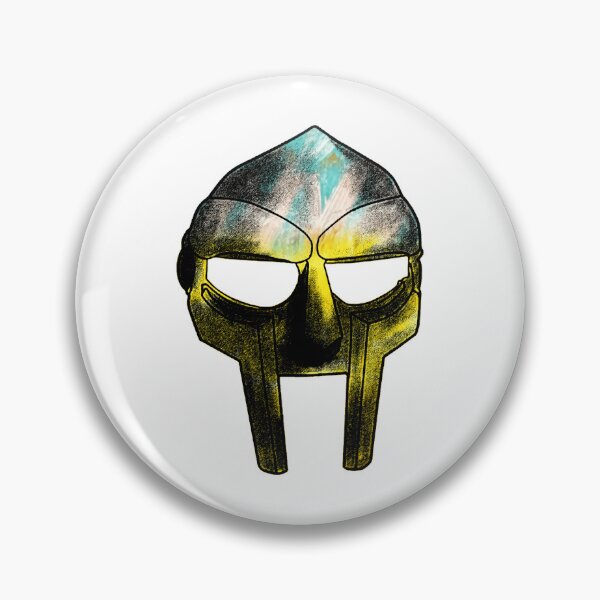 Item preview, Bronze Metal MF Doom Mask Closeup designed and sold by daineques.