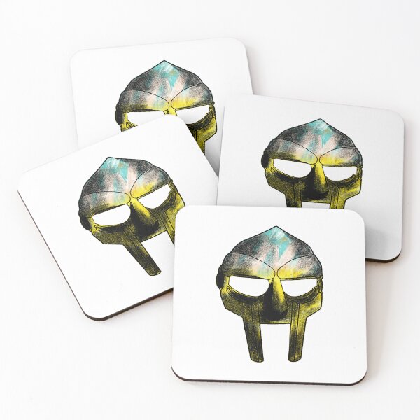Item preview, Bronze Metal MF Doom Mask Closeup designed and sold by daineques.