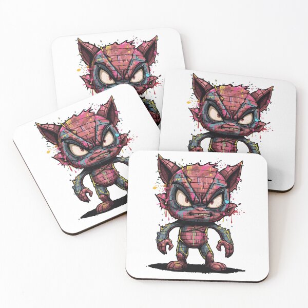 Item preview, Graffiti Demon Chibi – Street Art Cartoon Character designed and sold by PLUSHIWORLDtm.