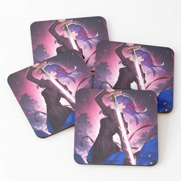 Item preview, Sakura Matou Fate Stay Night Sword Power Anime Girl Dramatic Night Sky designed and sold by CarlosBender.