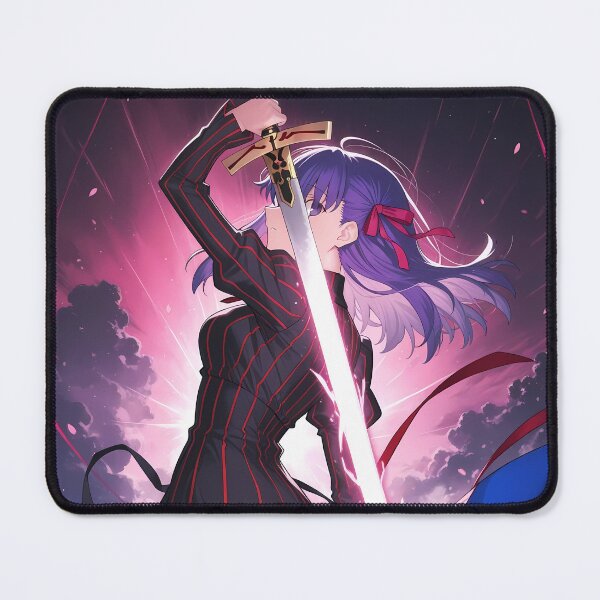 Item preview, Sakura Matou Fate Stay Night Sword Power Anime Girl Dramatic Night Sky designed and sold by CarlosBender.