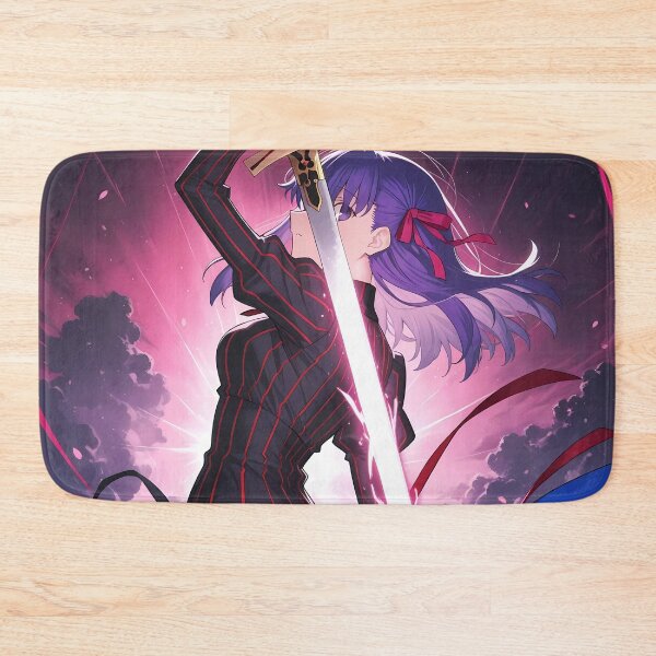 Item preview, Sakura Matou Fate Stay Night Sword Power Anime Girl Dramatic Night Sky designed and sold by CarlosBender.