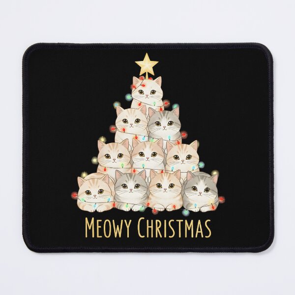 Item preview, meowy christmas designed and sold by thebest-2studio.