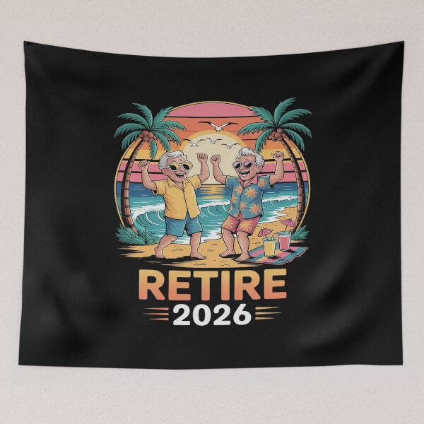 Item preview, Retired 2026 not My Problem Anymore Beach Retirement designed and sold by GasVille.