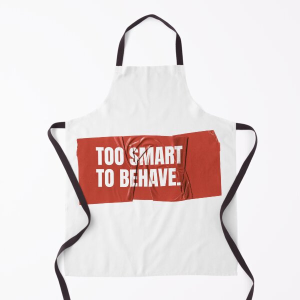Item preview, Too Smart to Behave - Wrinkled Red Tape Aesthetic designed and sold by Wow.Monique.