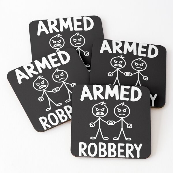 Item preview, Armed Robbery Sarcastic Sarcasm Stickman Stick Figure designed and sold by CareTopping.