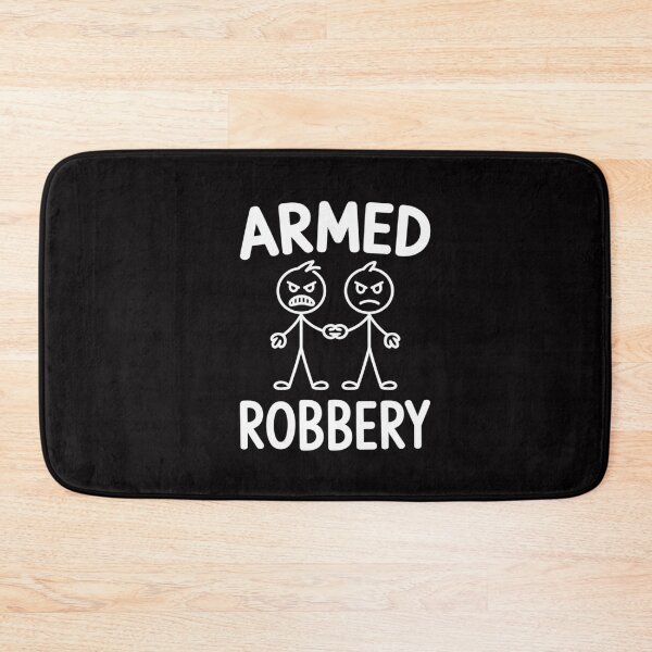 Item preview, Armed Robbery Sarcastic Sarcasm Stickman Stick Figure designed and sold by CareTopping.