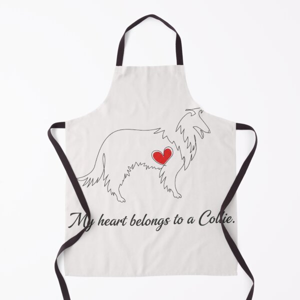Item preview, My Heart Belongs To A Collie Minimalist Line Art Dog Lover Design designed and sold by anandsiva2703.