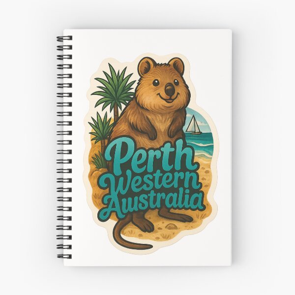 Item preview,  Perth, Western Australia – Quokka on Rottnest Island Beach designed and sold by Places On Earth.