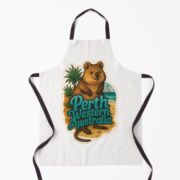 Item preview, Perth, Western Australia – Quokka on Rottnest Island Beach designed and sold by Places On Earth.