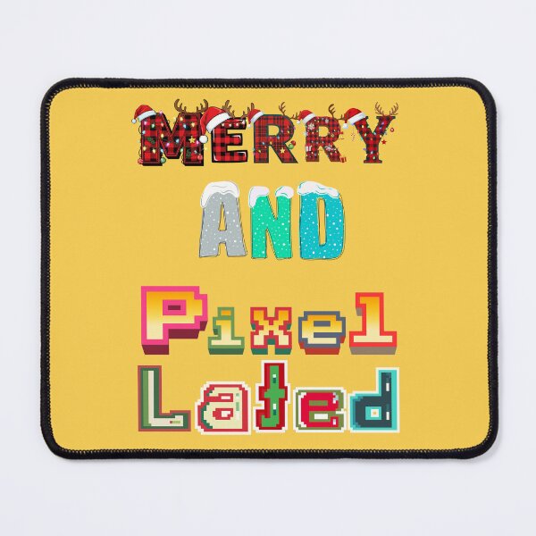 Item preview, Merry And Pixelated designed and sold by RonPaulHappyGamer.