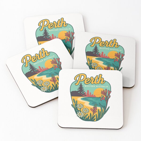 Item preview, Perth, Western Australia – Sunset Over Indian Ocean Coast designed and sold by Places On Earth.