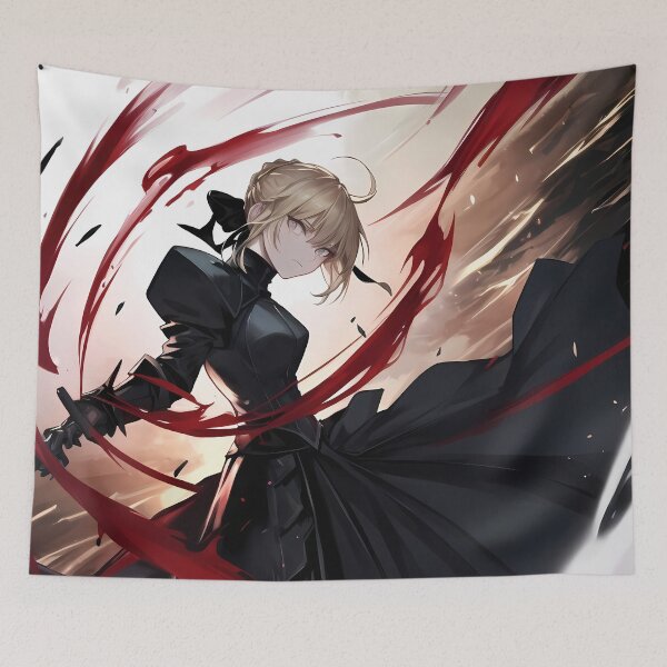 Item preview, Saber Alter Fate Stay Night Dark Anime Girl designed and sold by CarlosBender.