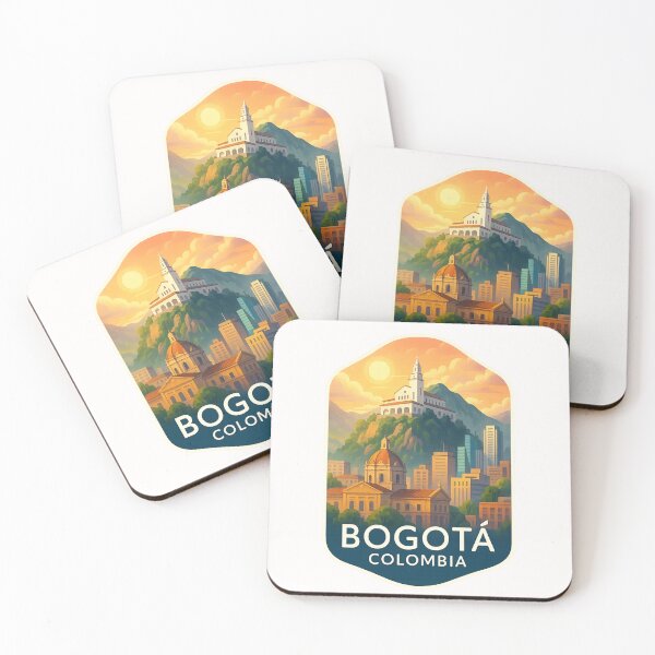 Item preview,  Bogotá, Colombia – Monserrate Hill and Historic Center designed and sold by Places On Earth.