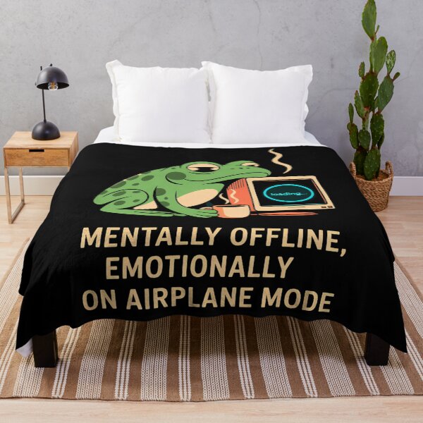 Item preview, Funny Frog Introvert Cute Animal Lovers designed and sold by SyncSusscess.