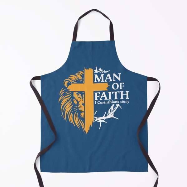 Item preview, Man of Faith Lion Christian Cross designed and sold by KevinorNorris.