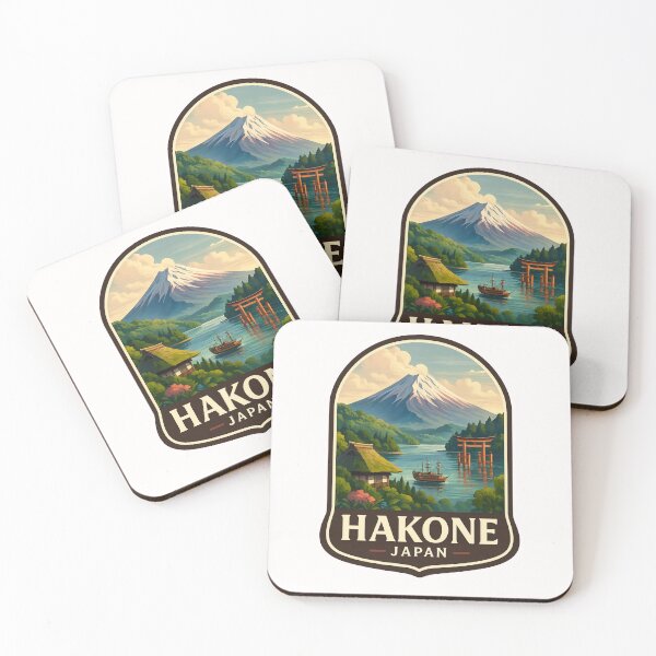 Item preview,  Hakone, Japan – Lake Ashi and Mt. Fuji with Torii Gate designed and sold by Places On Earth.