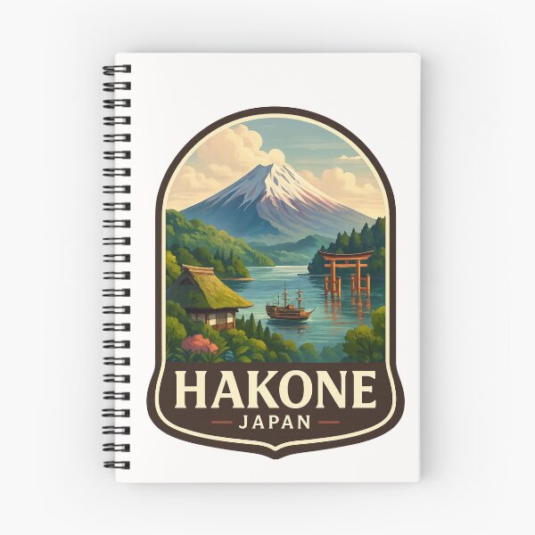 Item preview,  Hakone, Japan – Lake Ashi and Mt. Fuji with Torii Gate designed and sold by Places On Earth.