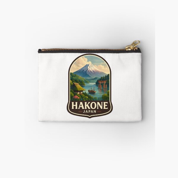 Item preview,  Hakone, Japan – Lake Ashi and Mt. Fuji with Torii Gate designed and sold by Places On Earth.
