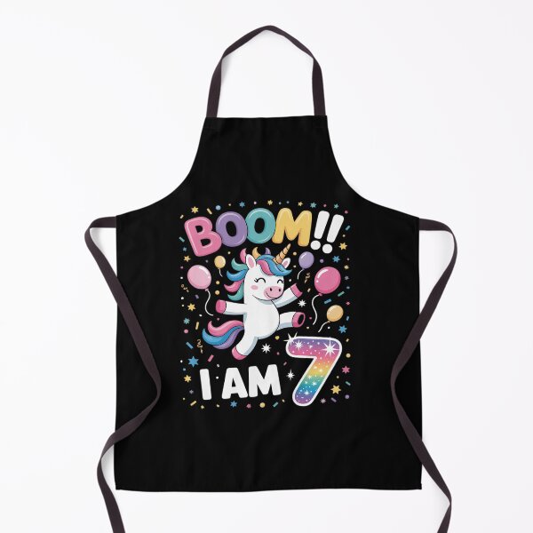 Item preview, 7 Years Old Unicorn Flossing 7th Birthday Girl Unicorn Party designed and sold by InspiredFoul.