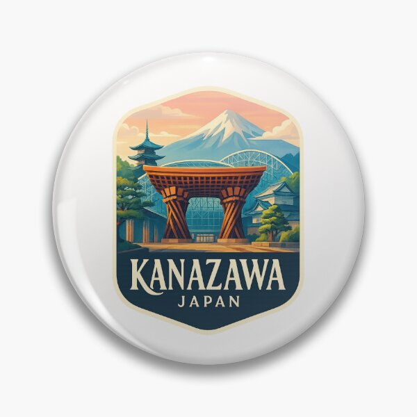 Item preview,  Kanazawa, Japan – Tsuzumi-mon Gate with Mount Fuji View designed and sold by Places On Earth.