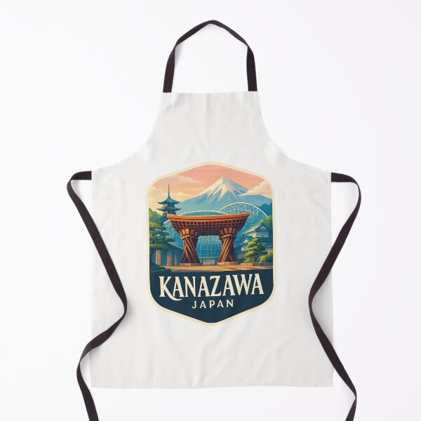 Item preview, Kanazawa, Japan – Tsuzumi-mon Gate with Mount Fuji View designed and sold by Places On Earth.