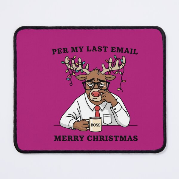 Item preview, Per My Last Email - Christmas Meme T-Shirt designed and sold by KINGWANI.