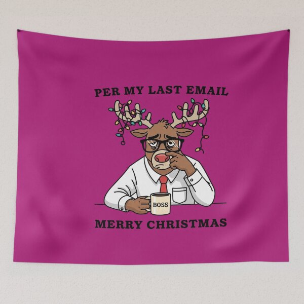 Item preview, Per My Last Email - Christmas Meme T-Shirt designed and sold by KINGWANI.