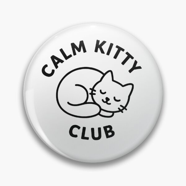 Item preview, Calm Kitty Club Design  designed and sold by FandomFunStudio.