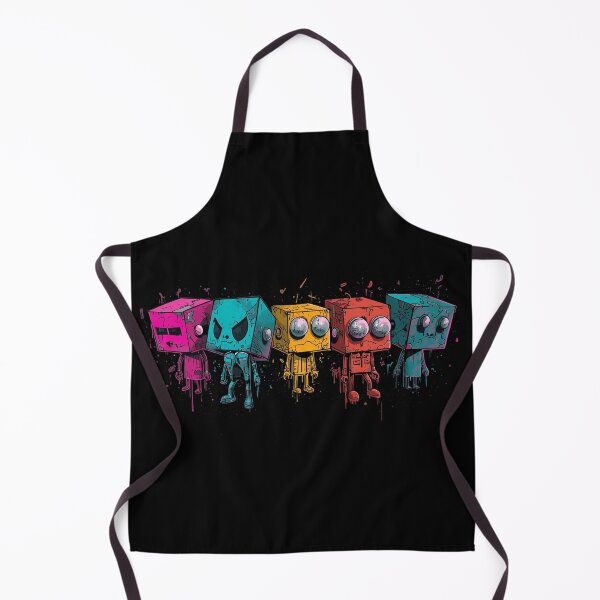 Item preview, Colorful Cube Characters - Urban Street Art Style - Vibrant Pop Art Design designed and sold by PLUSHIWORLDtm.