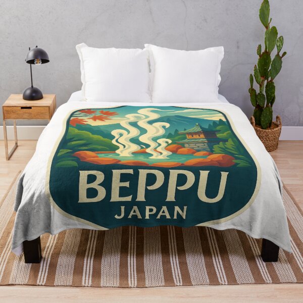 Item preview,  Beppu, Japan – Jigoku Hot Springs and Mount Tsurumi Views designed and sold by Places On Earth.