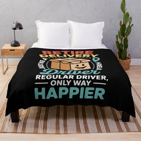 Item preview, Retired Delivery Driver Regular Happier Retiree Retirement designed and sold by GasVille.