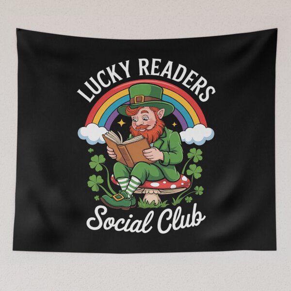 Item preview, Bookish St Patricks Day Leprechaun Funny Book Lovers designed and sold by SyncSusscess.