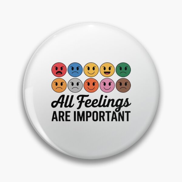 Item preview, All Feelings Are Important designed and sold by CareTopping.