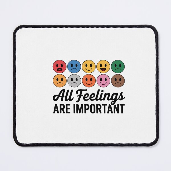 Item preview, All Feelings Are Important designed and sold by CareTopping.