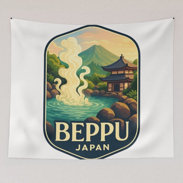 Item preview,  Beppu, Japan – Onsen Retreat with Traditional Architecture designed and sold by Places On Earth.
