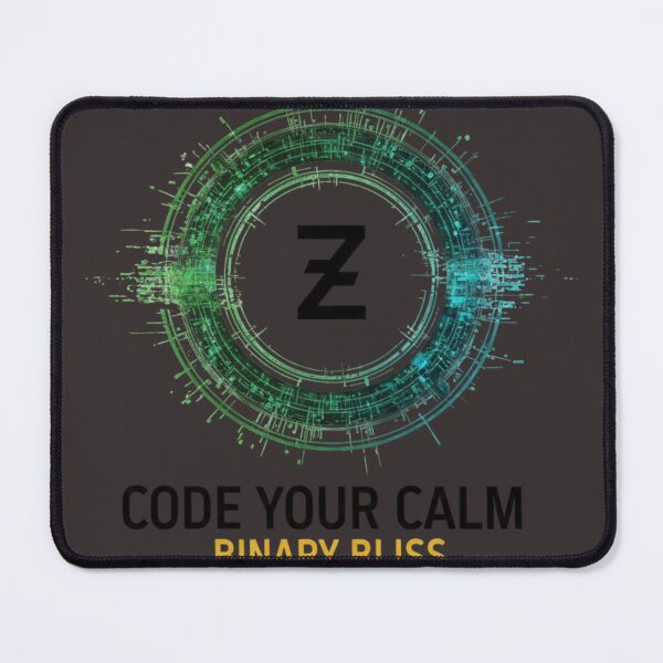 Item preview, Code Your Calm | Binary Bliss & Digital Zen for Programmers designed and sold by MonaRose_Art.