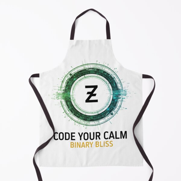 Item preview, Code Your Calm | Binary Bliss & Digital Zen for Programmers designed and sold by MonaRose_Art.