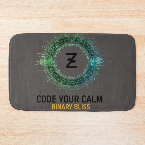 Item preview, Code Your Calm | Binary Bliss & Digital Zen for Programmers designed and sold by MonaRose_Art.