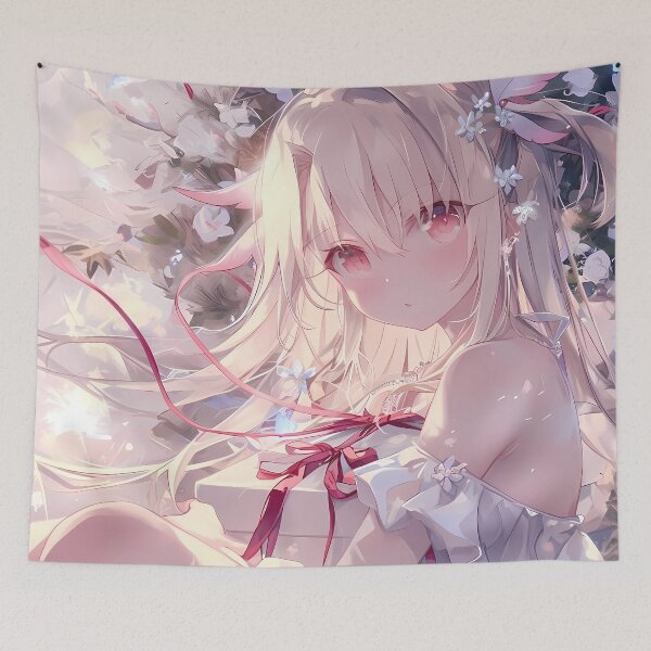 Item preview, Einzbern Illyasviel Fate Stay Night Anime Girl Waifu in Flower Fantasy designed and sold by CarlosBender.