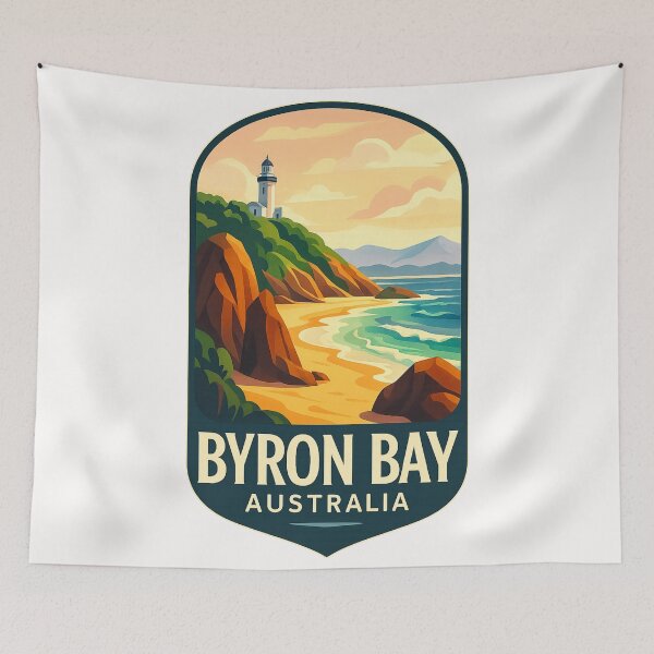 Item preview,  Byron Bay, Australia – Cape Byron Lighthouse and Pacific Views designed and sold by Places On Earth.