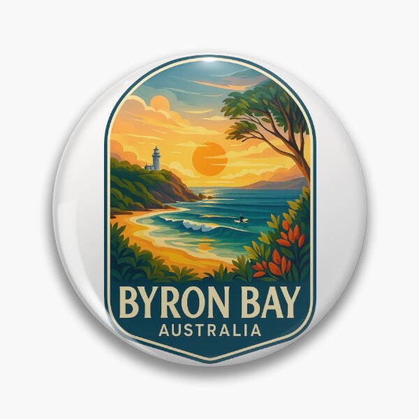 Item preview,  Byron Bay, Australia – Sunset Surf at Cape Byron designed and sold by Places On Earth.